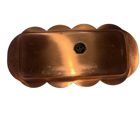 Arcorac Verre Trempe Tablewear Set Brass Tray with Glass Containers & Spoons - Picture 5 of 8